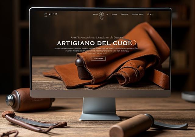 Sito e-commerce Artigiano del Cuoio